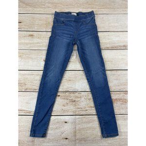 SO Girls Size 14 Denim Legging Jeans With Adjustable Inside Waist Strap- Stretch